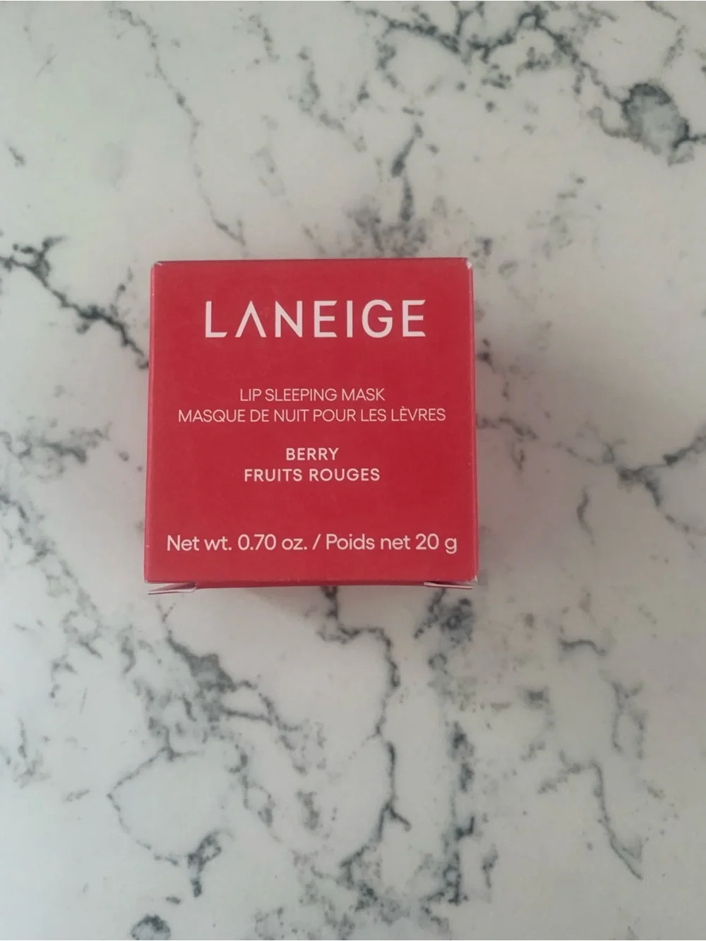Laniege sleep lip mask berry fruits new